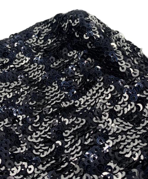 DOLCE & GABBANA（ドルチェ＆ガッバーナ）DOLCE & GABBANA (ドルチェ＆ガッバーナ) チェーンショルダースパンコールミニバッグ ブラックの古着・服飾アイテム