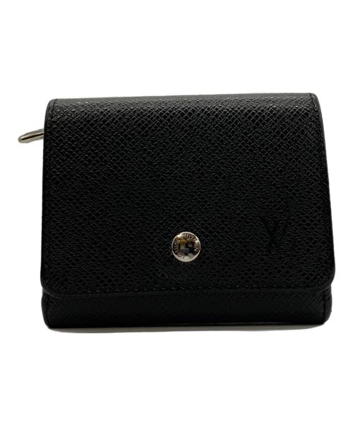 LOUIS VUITTON（ルイ ヴィトン）LOUIS VUITTON (ルイ ヴィトン) ポルトモネ・セルゲイ ブラックの古着・服飾アイテム