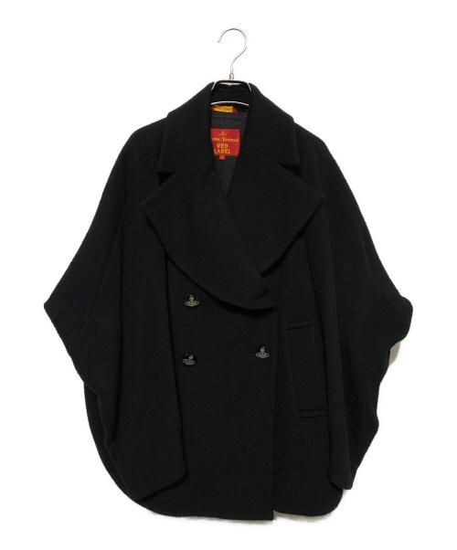 Vivienne Westwood RED LABEL（ヴィヴィアンウエストウッドレッドレーベル）Vivienne Westwood RED LABEL (ヴィヴィアンウエストウッドレッドレーベル) Pコート ブラック サイズ:2の古着・服飾アイテム