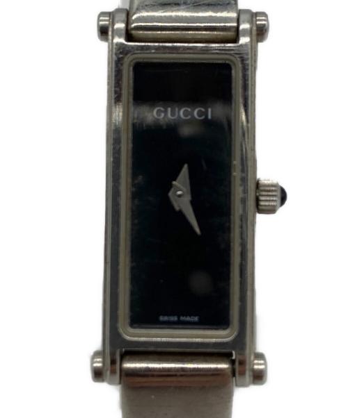 GUCCI（グッチ）GUCCI (グッチ) スクエアフェイス腕時計の古着・服飾アイテム