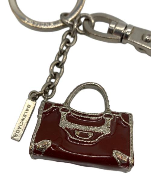 BALENCIAGA（バレンシアガ）BALENCIAGA (バレンシアガ) キーリング ボルドーの古着・服飾アイテム