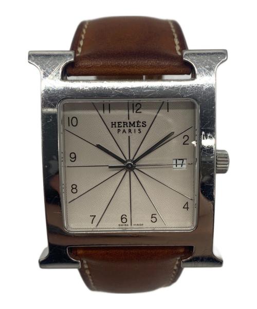 HERMES（エルメス）HERMES (エルメス) 腕時計 ホワイトの古着・服飾アイテム