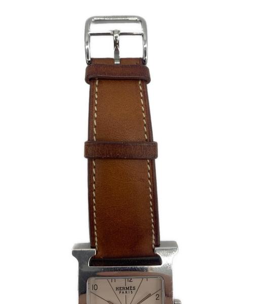 HERMES（エルメス）HERMES (エルメス) 腕時計 ホワイトの古着・服飾アイテム