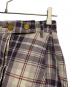 Vivienne Westwood RED LABEL (ヴィヴィアンウエストウッドレッドレーベル) チェックスカート パープル サイズ:40 未使用品：10000円