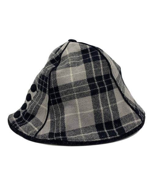Vivienne Westwood（ヴィヴィアンウエストウッド）Vivienne Westwood (ヴィヴィアンウエストウッド) チューリップハット グレー サイズ:記載なしの古着・服飾アイテム