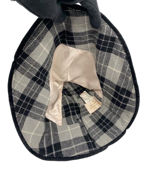 Vivienne Westwood（ヴィヴィアンウエストウッド）Vivienne Westwood (ヴィヴィアンウエストウッド) チューリップハット グレー サイズ:記載なしの古着・服飾アイテム