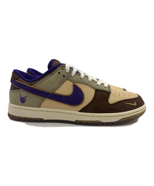 NIKE（ナイキ）NIKE (ナイキ) DUNK LOW PREMIUM ベージュ×パープル サイズ:26.5の古着・服飾アイテム