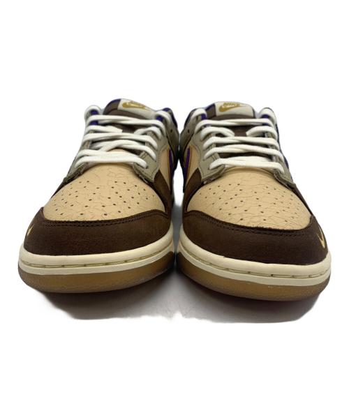 NIKE（ナイキ）NIKE (ナイキ) DUNK LOW PREMIUM ベージュ×パープル サイズ:26.5の古着・服飾アイテム