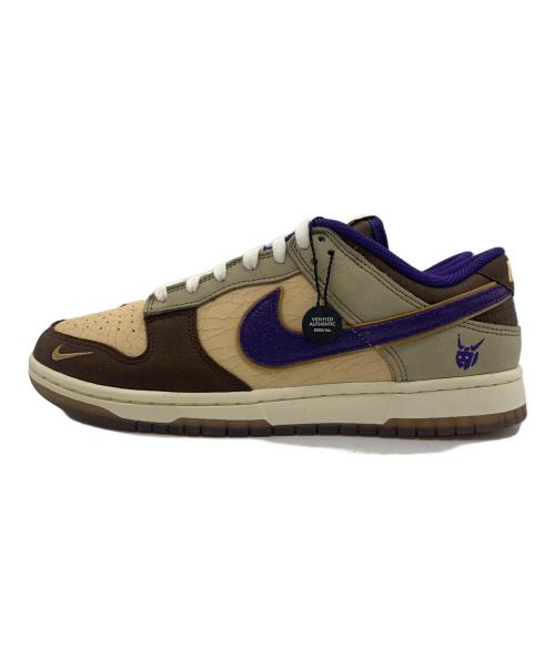 NIKE（ナイキ）NIKE (ナイキ) DUNK LOW PREMIUM ベージュ×パープル サイズ:26.5の古着・服飾アイテム
