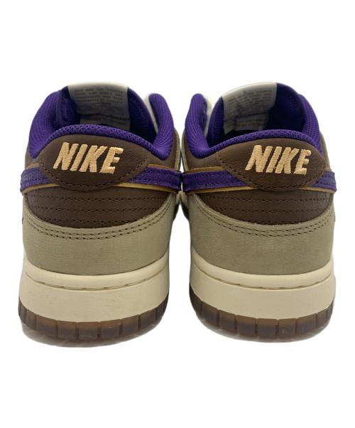 NIKE（ナイキ）NIKE (ナイキ) DUNK LOW PREMIUM ベージュ×パープル サイズ:26.5の古着・服飾アイテム
