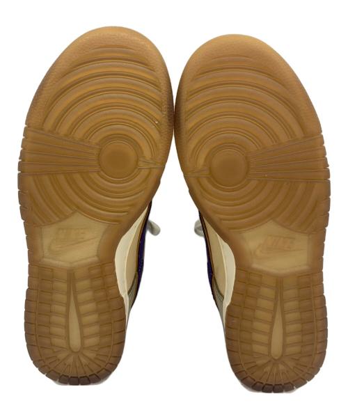 NIKE（ナイキ）NIKE (ナイキ) DUNK LOW PREMIUM ベージュ×パープル サイズ:26.5の古着・服飾アイテム