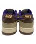 中古・古着 NIKE (ナイキ) DUNK LOW PREMIUM ベージュ×パープル サイズ:26.5：11000円