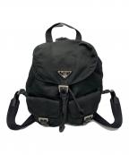 PRADAプラダ）の古着「テスートナイロンリュック」｜ブラック