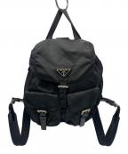 PRADAプラダ）の古着「テスートナイロンリュック」｜ブラック