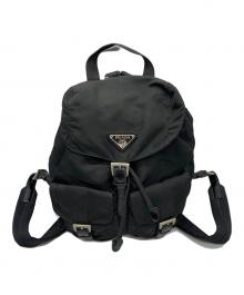 PRADA（プラダ）の古着「テスートナイロンリュック」｜ブラック