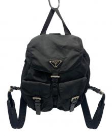 PRADA（プラダ）の古着「テスートナイロンリュック」｜ブラック