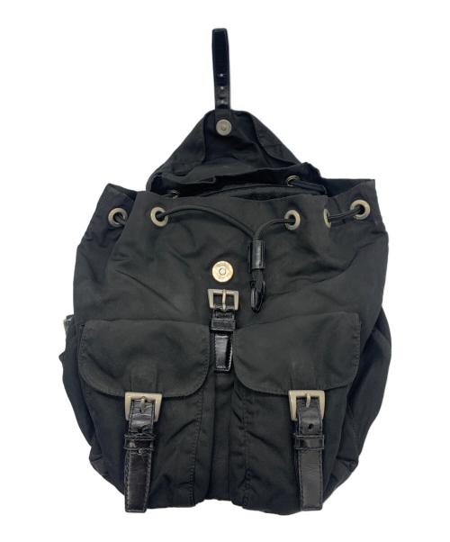 PRADA（プラダ）PRADA (プラダ) テスートナイロンリュック ブラックの古着・服飾アイテム