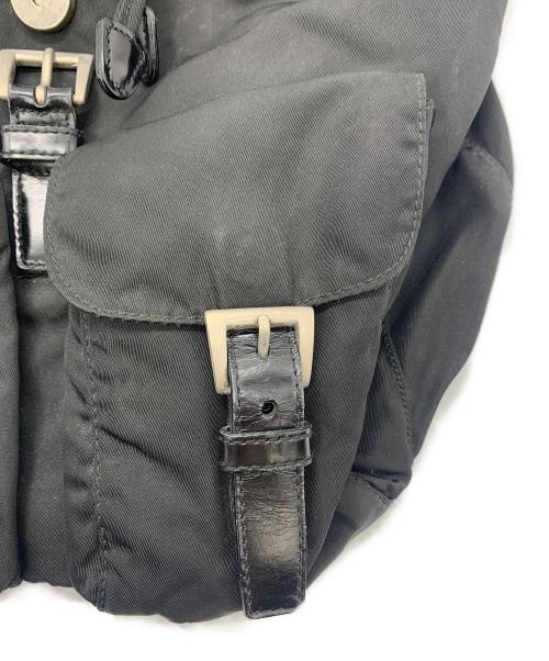 PRADA（プラダ）PRADA (プラダ) テスートナイロンリュック ブラックの古着・服飾アイテム