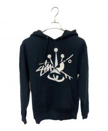 stussy（ステューシー）の古着「パーカー」｜ブラック