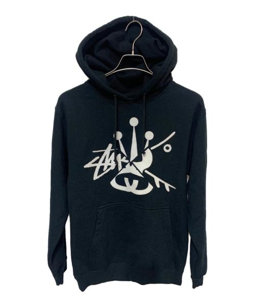 stussy（ステューシー）stussy (ステューシー) パーカー ブラック サイズ:Sの古着・服飾アイテム