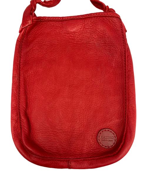 KAZINO（カジノ）kazino (カジノ) ショルダーバッグ レッドの古着・服飾アイテム