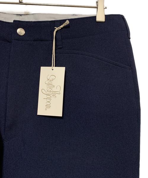 The Stylist Japan（ザスタイリストジャパン）The Stylist Japan (ザスタイリストジャパン) WIDE L-POCKET TROUSERS ネイビー サイズ:M 未使用品の古着・服飾アイテム