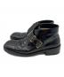GUCCI (グッチ) モンクストラップシューズ ブラック サイズ:6 1/2：5000円