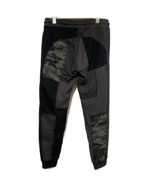 1PIU1UGUALE3 RELAX（ウノピゥウノウグァーレトレ リラックス）1PIU1UGUALE3 RELAX (ウノピゥウノウグァーレトレ リラックス) スウェットパンツ ブラック×グレー サイズ:Sの古着・服飾アイテム