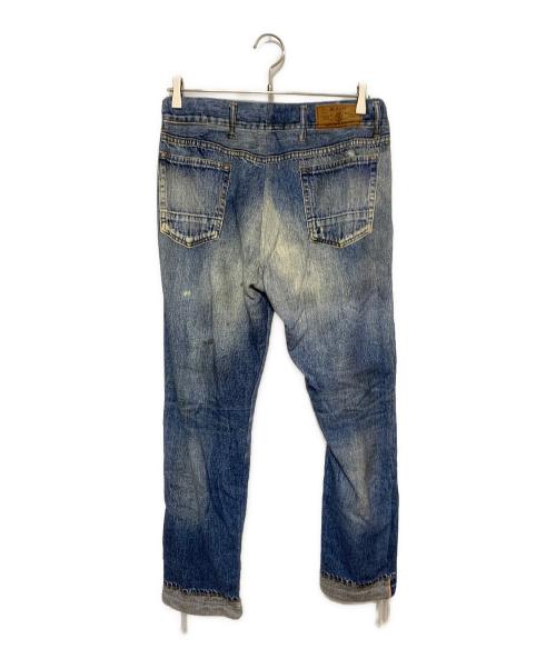 BEAMS（ビームス）BEAMS (ビームス) 転写デザイン スウェットパンツ インディゴ サイズ:Mの古着・服飾アイテム