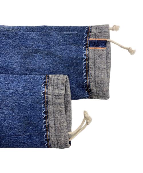 BEAMS（ビームス）BEAMS (ビームス) 転写デザイン スウェットパンツ インディゴ サイズ:Mの古着・服飾アイテム