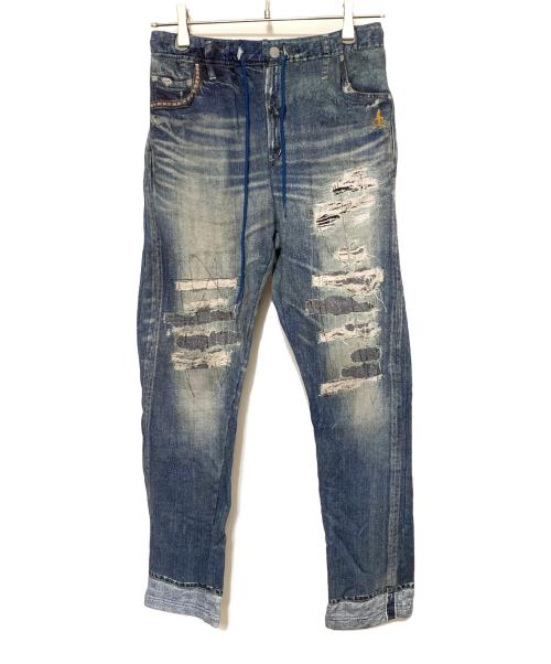Hysteric Glamour（ヒステリックグラマー）Hysteric Glamour (ヒステリックグラマー) スウェットパンツ インディゴ サイズ:Ｆの古着・服飾アイテム