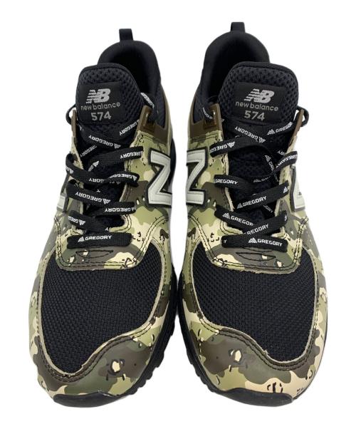 NEW BALANCE（ニューバランス）NEW BALANCE (ニューバランス) BEAMS PLUS (ビームスプラス) GREGORY (グレゴリー) スニーカー オリーブ×ブラック サイズ:26.5の古着・服飾アイテム