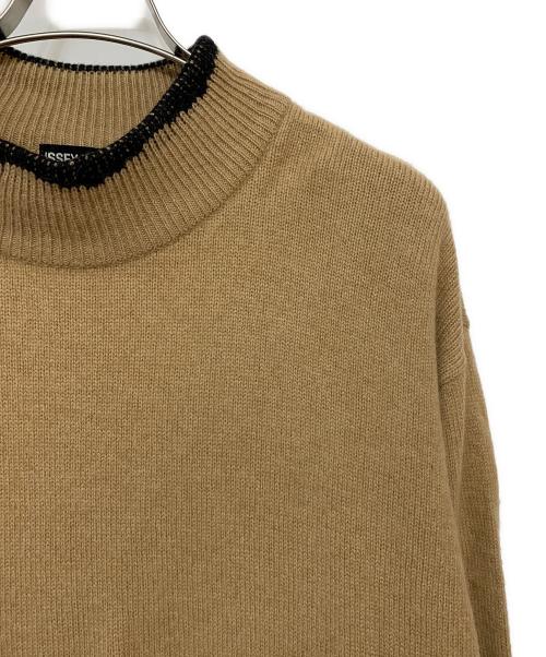 ISSEY MIYAKE（イッセイミヤケ）ISSEY MIYAKE (イッセイミヤケ) ウールニット ブラウン サイズ:Mの古着・服飾アイテム