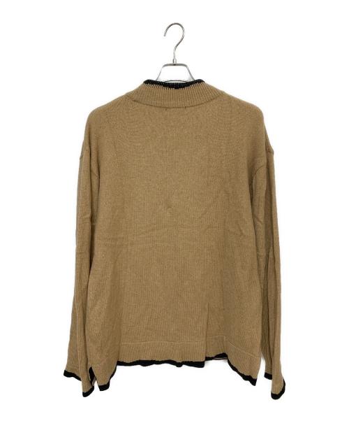 ISSEY MIYAKE（イッセイミヤケ）ISSEY MIYAKE (イッセイミヤケ) ウールニット ブラウン サイズ:Mの古着・服飾アイテム