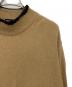ISSEY MIYAKE (イッセイミヤケ) ウールニット ブラウン サイズ:M：8000円