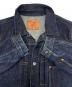 中古・古着 TCB JEANS (ティーシービー ジーンズ) 大戦モデル Tバックデザイン デニムジャケット インディゴ サイズ:42：27000円