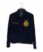 STUDIO D'ARTISANステュディオダルチザン）の古着「ファーマーズジャケット」｜ネイビー