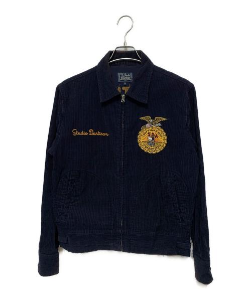 STUDIO D'ARTISAN（ステュディオダルチザン）STUDIO D'ARTISAN (ステュディオダルチザン) ファーマーズジャケット ネイビー サイズ:38の古着・服飾アイテム