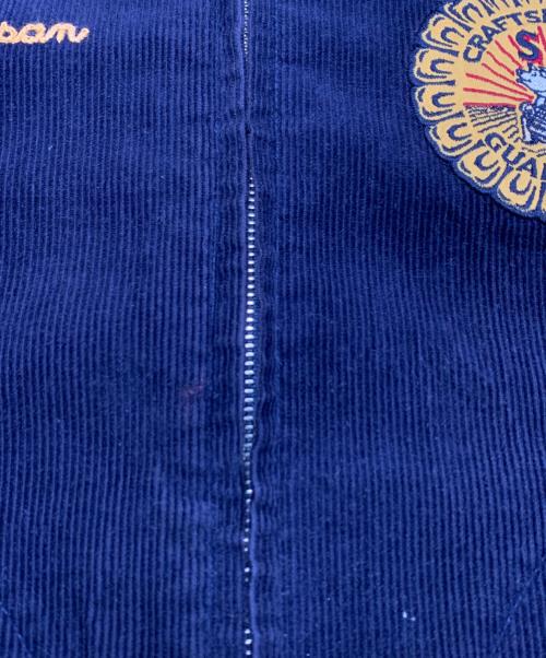 STUDIO D'ARTISAN（ステュディオダルチザン）STUDIO D'ARTISAN (ステュディオダルチザン) ファーマーズジャケット ネイビー サイズ:38の古着・服飾アイテム