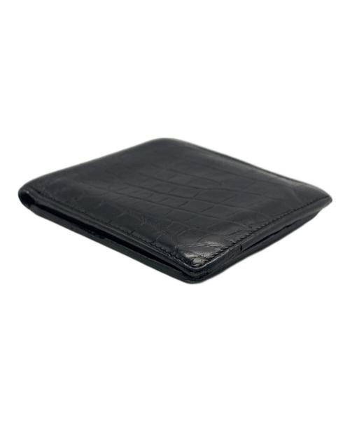 Saint Laurent Paris（サンローランパリ）Saint Laurent Paris (サンローランパリ) 2つ折り財布 ブラックの古着・服飾アイテム