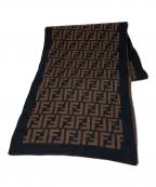 FENDIフェンディ）の古着「マフラー」｜ブラウン