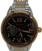 SEIKOセイコー）の古着「オートマチック 腕時計」｜ブラウン