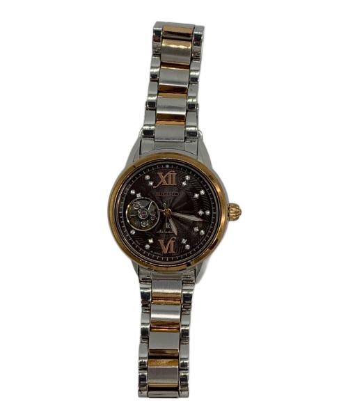 SEIKO（セイコー）SEIKO (セイコー) オートマチック 腕時計 ブラウンの古着・服飾アイテム