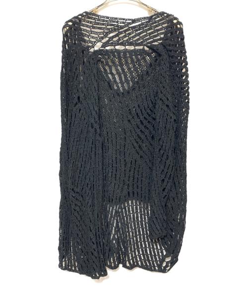 Jean Paul GAULTIER（ジャンポールゴルチェ）Jean Paul GAULTIER (ジャンポールゴルチェ) メッシュブラウス ブラック サイズ:表記無しの古着・服飾アイテム