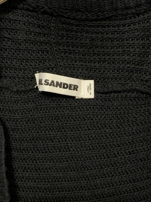JIL SANDER（ジルサンダー）JIL SANDER (ジルサンダー) ドッキングカーディガン ブラック サイズ:表記無しの古着・服飾アイテム