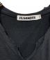 JIL SANDER (ジルサンダー) ノースリーブワンピース ブラック×パープル サイズ:表記無し：17000円