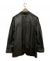 Jean Paul GAULTIER (ジャンポールゴルチェ) レザーテーラードジャケット ブラック サイズ:T158-164：30000円