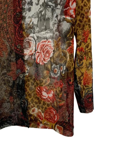 Jean Paul GAULTIER（ジャンポールゴルチェ）Jean Paul GAULTIER (ジャンポールゴルチェ) パワーネット レッド×ブラウン サイズ:表記無しの古着・服飾アイテム