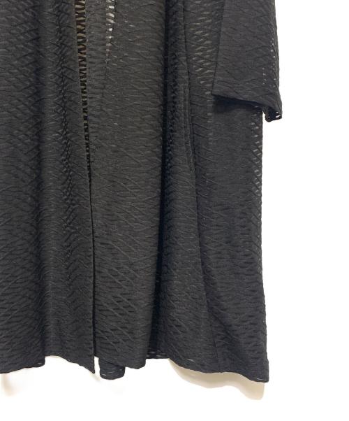 Jean Paul Gaultier homme（ジャンポールゴルチェオム）Jean Paul GAULTIER HOMME (ジャンポールゴルチェオム) ロングカーディガン ブラック サイズ:表記無しの古着・服飾アイテム