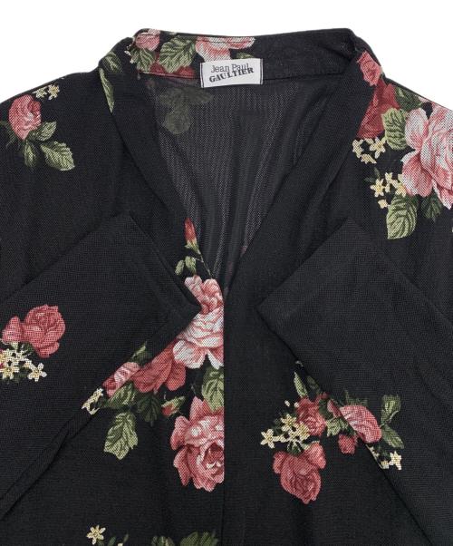 Jean Paul GAULTIER（ジャンポールゴルチェ）Jean Paul GAULTIER (ジャンポールゴルチェ) パワーネット ブラック×ピンク サイズ:40の古着・服飾アイテム